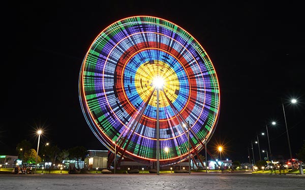 Lower shutter speeds allow more light to be captured during nighttime photography