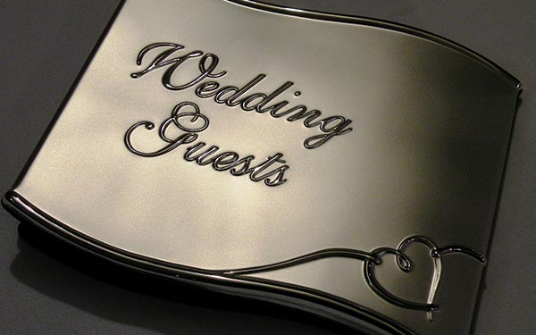 Your guest list will help you plan the wedding according to the number of guests you have