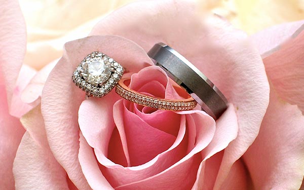 Plan to have your wedding rings sized and ready by the time you get married